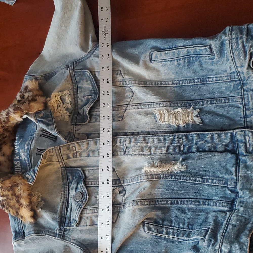 GUNS N ROSES denim Jacket Size Small - Picture 5 of 6